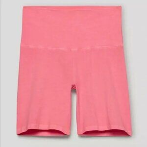 Aritzia TNA 5 inch Pink Bike Shorts